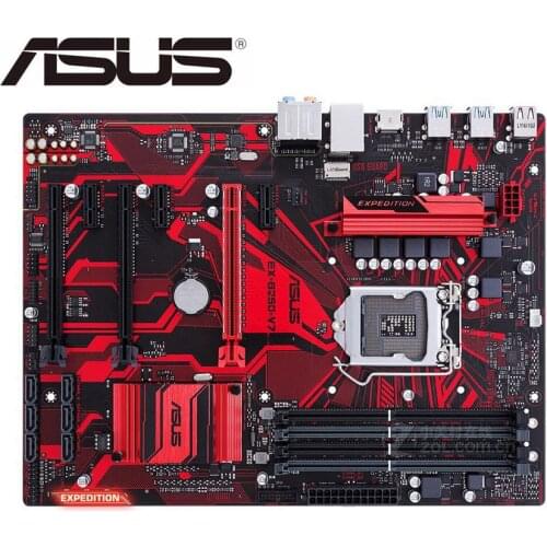 Desktop motherboard FOR ASUS EX-B250-V7 original motherboard for intel LGA 1151 DDR4 mining game USB2.0 USB3.0 64GB B250 used