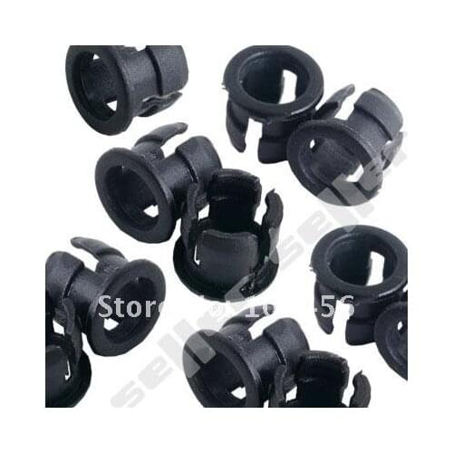 Wholesale 10000pcs 3mm Plastic LED Holder Clip Display Panel 3mm black led holder cover