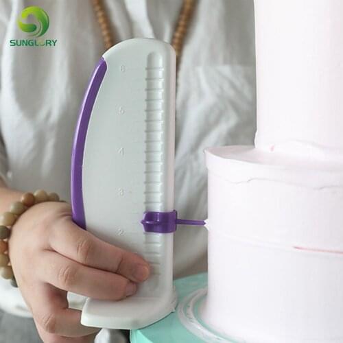 Plastic Cake Ruler Cake Marker Leveler Decorator Garland Border Baking Pastry Tools Fondant Mold Kitchen Cake Decorating Tools