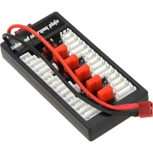 6 In 1 T Plug 2S-6S Lipo Battery Parallel Charging Board Charger Plate for IMAX B6 B6AC B8 RC Drone Quadcopter RC Cars Boats