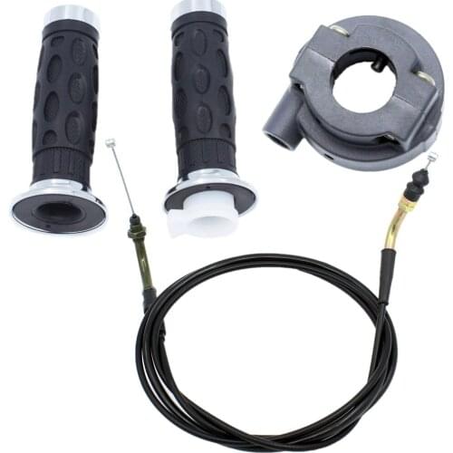 Twist Throttle Accelerator Handle Bar Grip Cable GY6 Pit Dirt Bike Scooter ATV Quad Buggy Moped 50cc-80cc 90cc 110cc 125cc 150cc