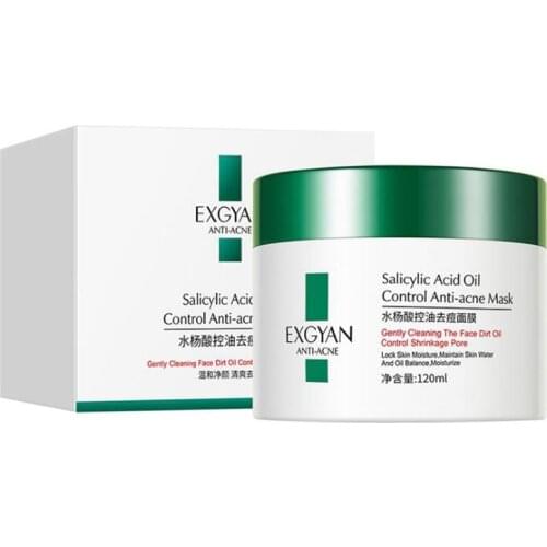 Salicylic Acid Oil Control Acne Mask Moisturizing Moisture Control Oil Dilute Acne Print Sleep Mask Shrink Pores