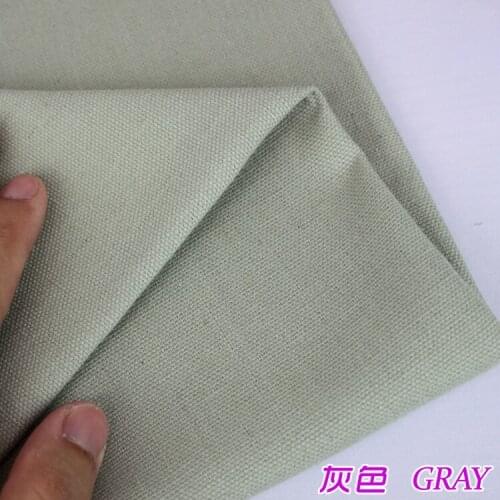 Gray Upholstery Canvas Cotton Duck Fabric Cotton Fabric Canvas Fabric 60"wide Sold By The Yard Free shipping