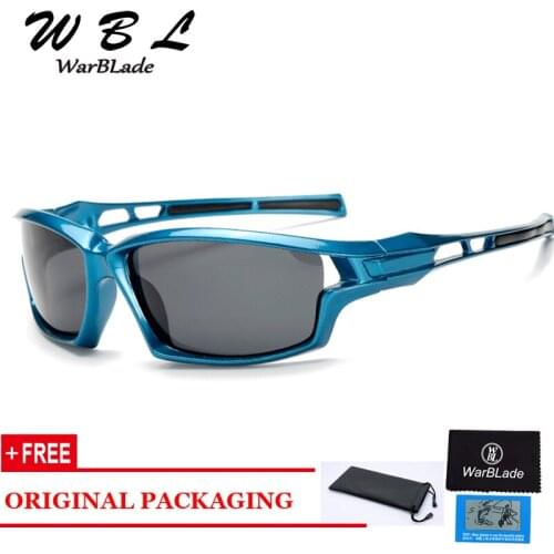 WarBLade 2019 High Quality Newest Polarized Lens Sunglasses For Male Cool Men Driving Goggles Mirror Men KP1002