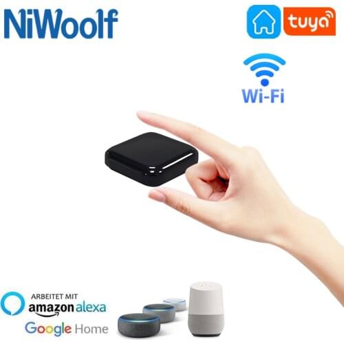 NEW Mini Tuya Smart WiFi IR Remote Control for Air Conditioner TV,Smart Life Home Infrared Universal Remote Controller for Alexa