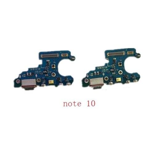 10pcs/lot USB Charging Port Flex Cable Dock Connector Microphone Board Replacement For Samsung Galaxy Note 10 N970U