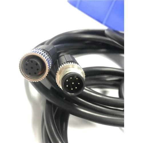 3M Wire Waterproof M12 Connector 4pin 5pin 8pin Straight Bend 12pin Sensor Injection Cable Male Female Aviation Plug Socket