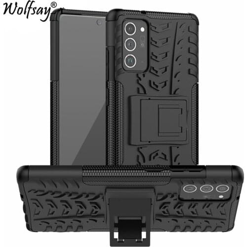 Case for Samsung Galaxy Note20 Ultra Cover Soft Rubber & Hard PC Case For Samsung Galaxy Note 20 Ultra Case Phone Holder Cover