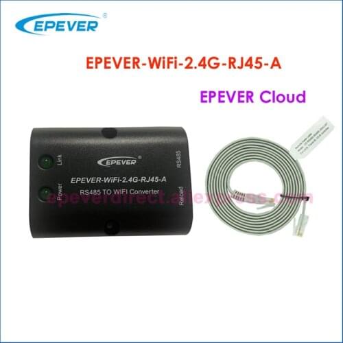 EPSOLAR WIFI Box Bluetooth box Mobile Phone APP use for EPEVER Solar Controller Communication eBox-WIFI-01 eBox-BLE-01MT50 remot