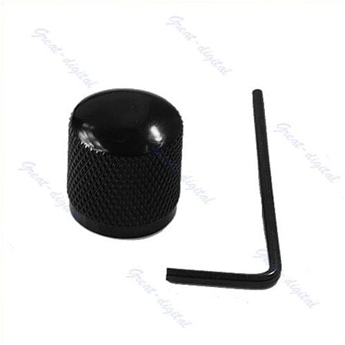 Hot Sell Black Metal Dome Tone Guitar Bass Control Knob For Tele