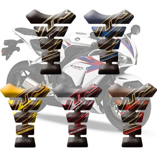 Motorcycle Stickers Fuel Tank Sticker Fishbone Protective Decals For Honda VTR 1000 Firestorm SP1 SP2 Tank Pad Protector