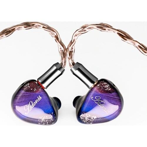 Kinera QOA Adonis Wood Knowles 10mm Dynamic 2 Balanced Armature DD+2BA Hifi Music ACG Audiophile Musician 2Pin 0.78mm Earphones