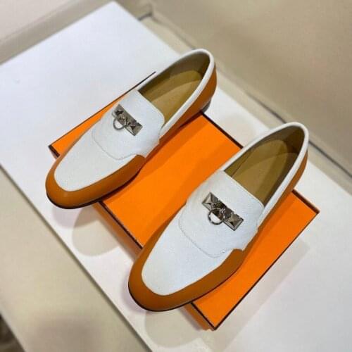 The new product will be launched in 2021. Fashion leisure style real cowhide Loafer mens shoes air linen fabric