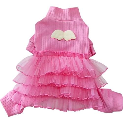 Pet Clothing Dog Jumpsuit Tutu Puppy Small Dog Costumes Yorkshire Pomeranian Shih Tzu maltese Poodle Bichon Schnauzer Clothes
