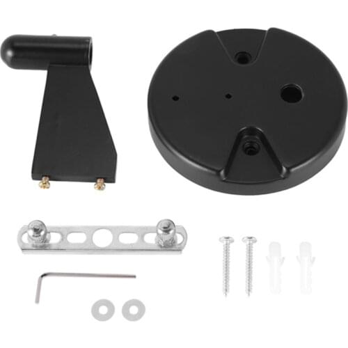 Hot Wall Mount for Suspension Boom Arm, Round Plate and Attaching Holder Piece Compatible with Microphone Stand,Webcam Stand