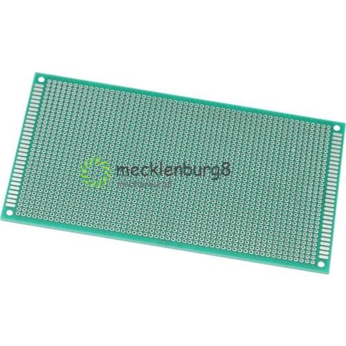 1pcs 9x15 cm PROTOTYPE PCB 2 layer 9*15CM panel Universal Board double side 2.54MM Green