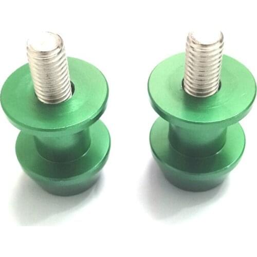 Swingarm Spools Slider 10mm Stand Screws For KAWASAKI Z750 Z750R Z250 Z1000 ZX 6R 9R 10R 12R NINJA 250/300/650 ER4N ER6N ER6F