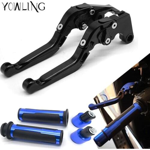 Motorcycle Brake clutch lever handlebar grips handle bar ends For SUZUKI GSXR600 GSX-R 600 1997 1998 1999 2000 2001 2002 2003
