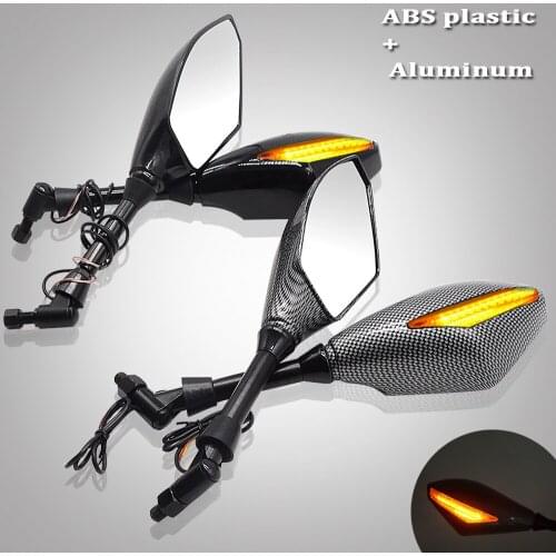Motorcycle Rearview Mirrors With Turn Signal LED Light For Yamaha XMAX T MAX TMAX 530 TMAX530 TMAX 500 XMAX 125 250 300 400