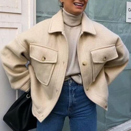 ZSIIBO Women's Knitted Coats