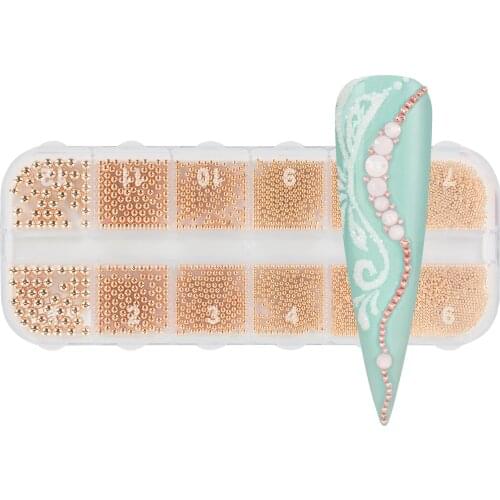 Caviar beads/micro-beads/ Silver nail caviar/Caviar Beads Metallic NEW! Gold sliver rose gold 0.4 mm - 1.5 mm metal Caviar beads