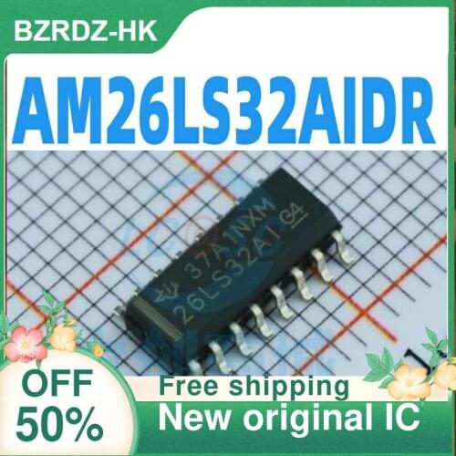 2-10PCS/lot AM26LS32AIDR 26LS32AI G4 SOP-16 New original IC