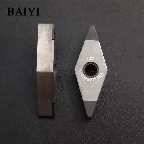 1P Boron nitride CNC tool CBN Insert VNGA160408 CBN Diamond blade Turning Tools Holder Lathe Blade for Processing hardened steel