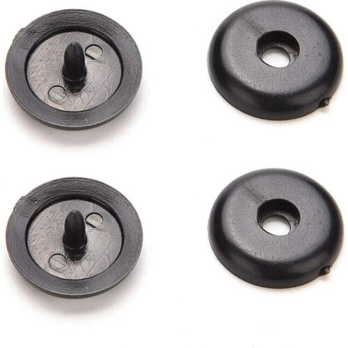 2PCS Safety Car Parts Black Beige Plastic Car Safety Seat Belt Stopper Spacing Limit Buckle Clip Retainer Seatbelt Stop Button