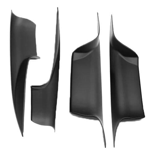 4PCS/lot Car Styling Door Interior Inner Handle Pull Trim Cover 51419115501 51429151211 For BMW 7 Series F01 F02 2008-2015 5