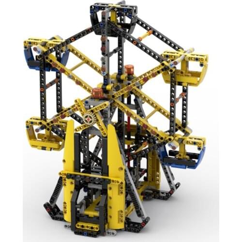 900PCS Ferris Wheel Model Building Blocks Moc Brick Kid Gift And Educational Toys For Children MOC Bricks Playground Toys