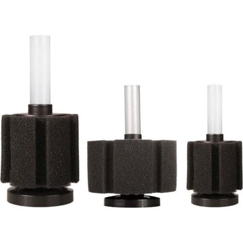 Noiseless Biochemical Sponge Filter Foam for Aquarium Fish Tank Safe Bio Filtration Black Filtro Great