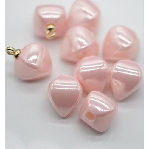 10 PCS 14x20mm Fashion Beads ABS Imitation Shell Bead Pendant For Necklace Bracelet Earring Accessories