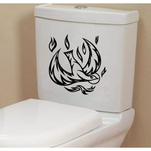 Beautiful Bird Animal Vinyl Wall Decals Toilet Stickers Home Decor 6WS0286