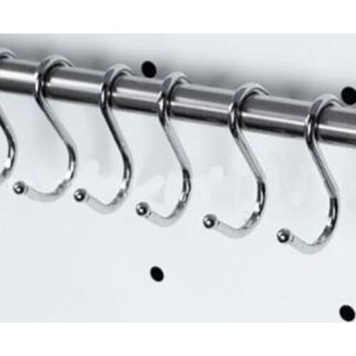 Multifunctional S-type hook kitchen bedroom hook up stainless steel load-bearing