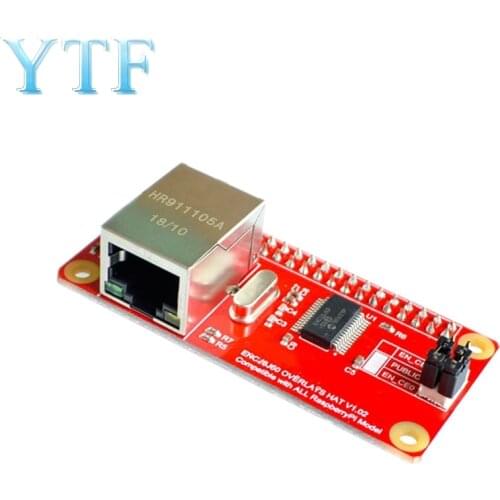 Raspberry Pi ZERO ENC28J60 Network Adapter Module PI0 PIW Compatible
