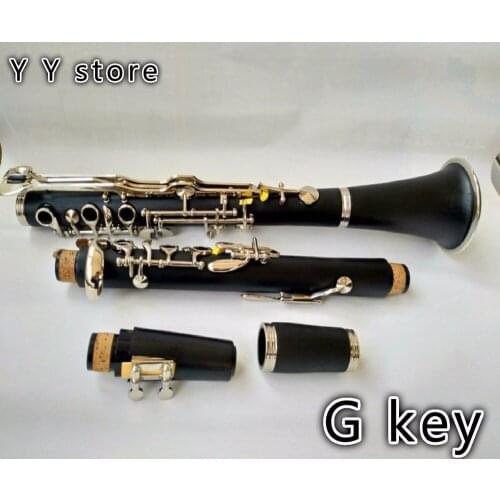 Excellent G Key Clarinet Ebonite Good Material and Sound
