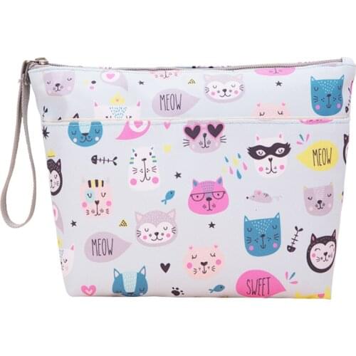 Baby Diaper Bag Portable Newborn Wet pocket Reusable Large Capacity Infant Organizer Waterproof Mother Infant Pouch Nursing Bag