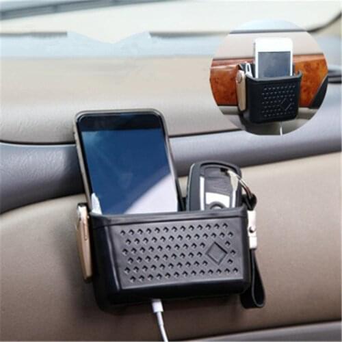 1 Pcs Car Door Smartphone Boxes Stand 2 Colors Auto Cell Phone Holder Large Capacity Storage Bracket for Vehicle Accessories