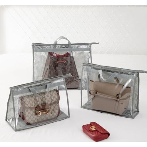 Bag Dustproof Bag Wardrobe Hanging Bag Storage Bag PVC Transparent Waterproof Bag Protection Storage Hanging Bag