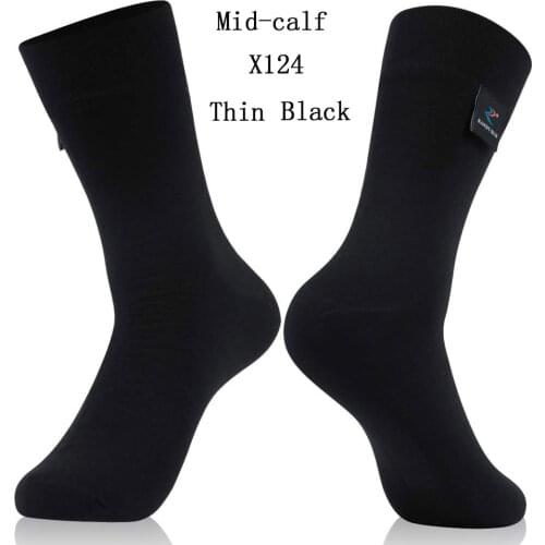 RANDY SUN Thin Summer Waterproof Highly Breathable Soft Socks Warm Season Outdoor Sports Wudu Warm Season Sweat Wicking Socks