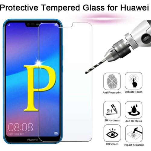 Tempered Glass for Huawei P20 Pro P 20 Lite Screen Protector Film for Huawei P8 Lite 2017 Protective Glass for P9 P10 Lite 2017