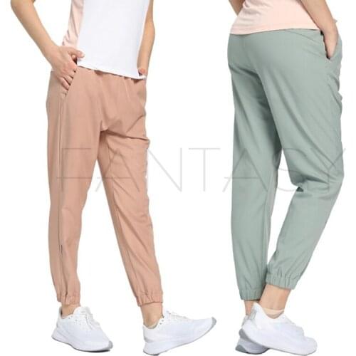 Women Sweatpants Loose Jogging Running Gym Yoga Harem Pants High Waist Pockets Fitness Sportswear Quick Dry workout Trousers