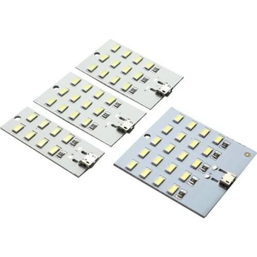 1PCS High Quality LED Lighting Panel USB Mobile Light Emergency Light Night Camping Lighting Board night light