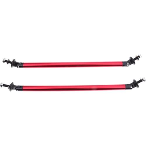 2Pcs Adjustable Auto Front Bumper Lip Splitter Rod Strut 20CM 7.9inch