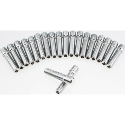20pcs/set Extended Wheel Studs Conversion Tall Lug Bolts Screw Adapter Kit High Quality (M12x1.25,M12x1.5,M14x1.25,M14x1.5)