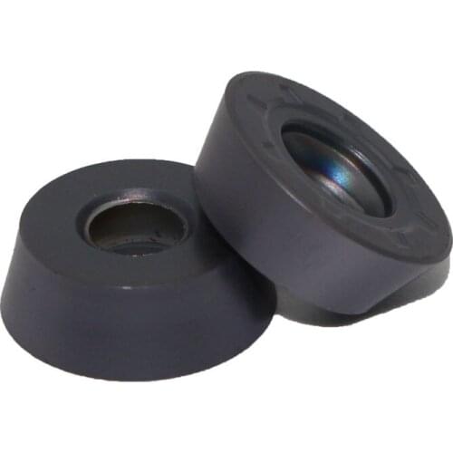 RDMW1605MOT PM LF6018 20PCS Cutting Inserts for Lathe Turning Tool Round Carbide Inserts Face Milling Slot blade turning tool