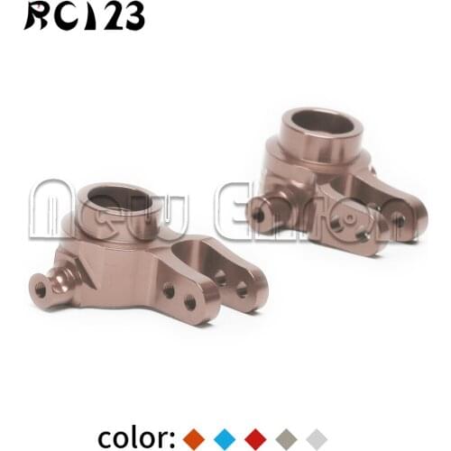 Aluminum Steering Blocks Hub Carrier Left&Right #6837 2PCS For RC Traxxas 1/10 Slash 4x4 Rustler Stampede Upgrade Parts