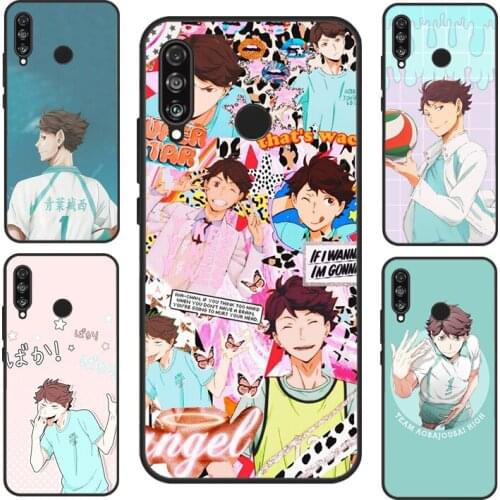 Oikawa Tooru Haikyuu Case For Huawei P30 P20 P40 Pro Mate 10 20 Lite Nova 5T P Smart Z 2019 Honor 9X 8X 8A 10i