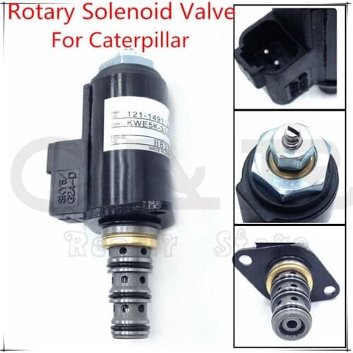 Parts for Caterpillar CAT 311B E12B E315C E320B E325 Excavator Solenoid Valve 1211491 121-1491 KWE5K-31 G24D30 KWE5K31 121 1491