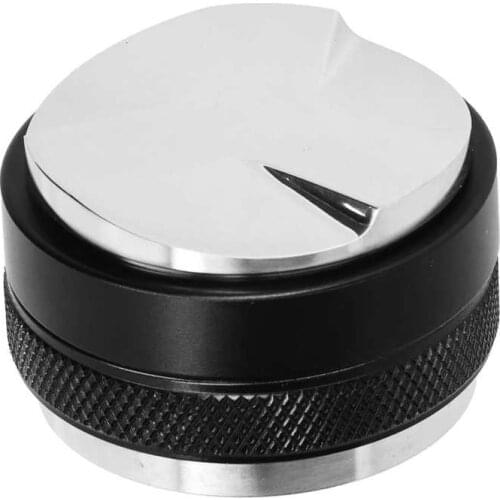 Hand Tamper 53mm/2.1in Rust‑Proof Coffee Leveler Dual Head 2-Layer for Coffee Lover for Office for Home for Kitchen